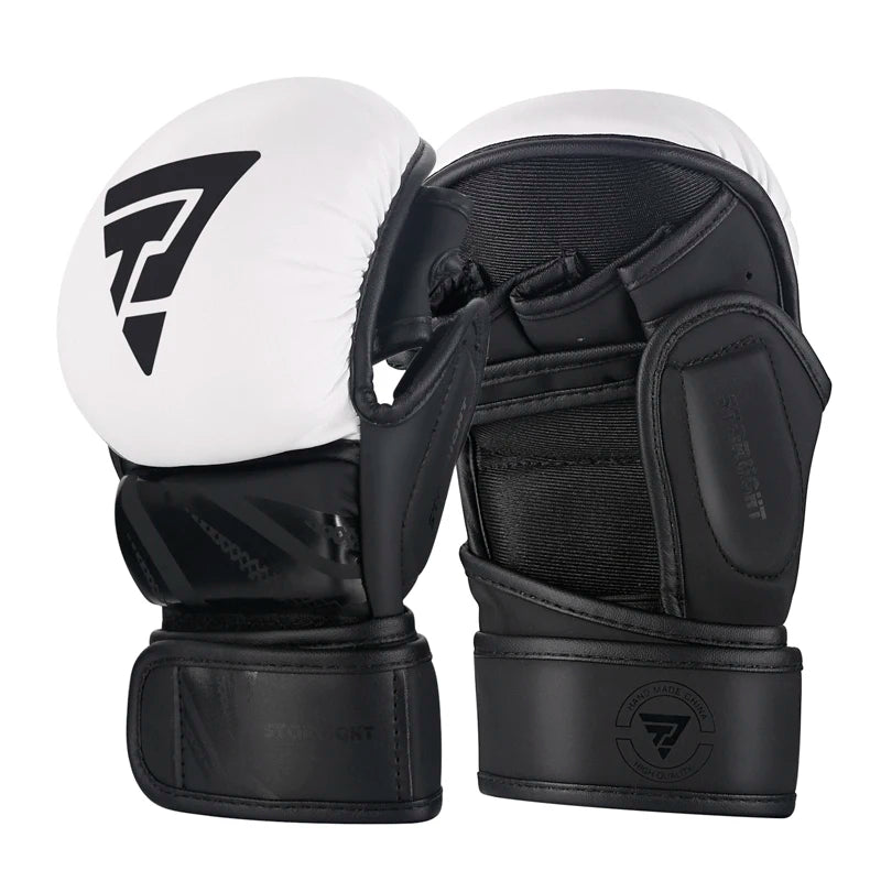 Professionelle MMA Boxhandschuhe PU Leder MMA Kampf Kampfsport Boxhandschuhe Karate Muay Thai Trainingshandschuhe Herren
