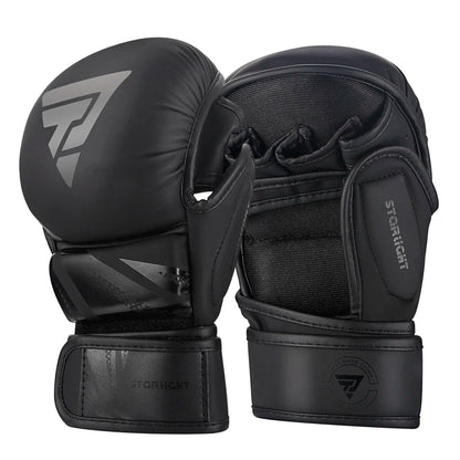 Professionelle MMA Boxhandschuhe PU Leder MMA Kampf Kampfsport Boxhandschuhe Karate Muay Thai Trainingshandschuhe Herren